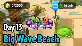 Plants vs Zombies 2: Reflourished | Big Wave Beach Day 13