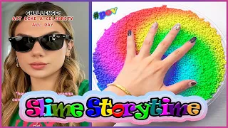 🌈 Satisfying ASMR Slime Storytime ✨ POV Tiktok Compilation | Awesome Slime #135