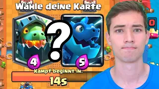 ZUFÄLLIGE KARTEN! | Verrückte Challenge im Auswahl Turnier | Clash Royale deutsch