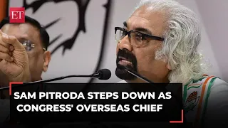 Sam Pitroda steps down as Congress' overseas chief amid row over racist remark