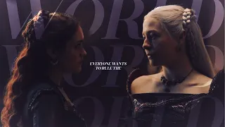 Rhaenyra & Alicent | Everybody wants to rule the world