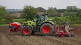 AXION 830 går biodynamisk hos Barritskov Landbrug