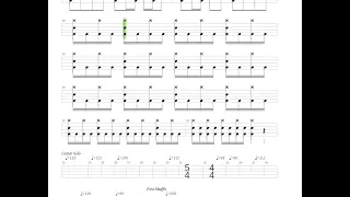 Heartbreaker   Led Zeppelin   Drums only   Drum tab