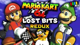 Mario Kart 64 LOST BITS REDUX | Cut Content & Debug Features [TetraBitGaming]