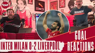 Firmino and Salah Score in Milan! | Inter 0-2 Liverpool | Goal Reactions