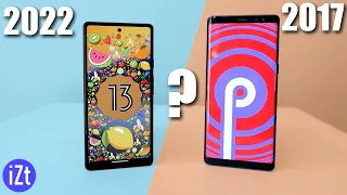 Где прогресс!? PIXEL 6A против SAMSUNG GALAXY NOTE8 из 2017!