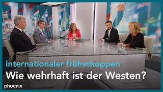 internationaler frühschoppen: Abhörskandal und Putins Drohungen – Wie wehrhaft ist der Westen?