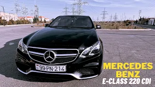 Mercedes-Benz E-Class 220 CDI AMG 2015  / 2.2 MT - POV Test Drive