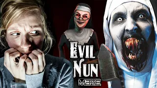 Вышла игра лабиринт Монахини прохождение. Evil Nun Maze