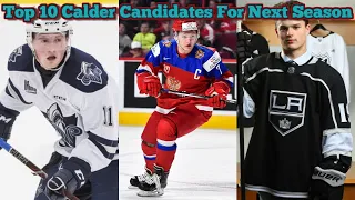 Top 2020-2021 Calder Candidates (w/Nordic97)