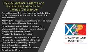 What are we to understand from the recent violent clashes on the India/China border