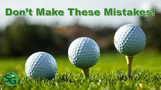 The Biggest Mistakes Golfers Make with their Tee Shots