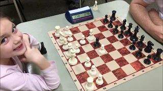 7 Year Old Girl Takes 54 Year Old Man's Queen With Brutal Finish! Dada vs White Shirt
