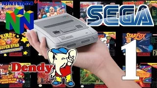 Как на SNES Mini установить новые игры от NES, Dendy, Sega, N64 (Часть 1)