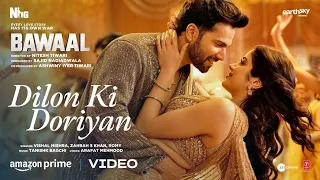 Dilon Ki Doriyan (Video) Bawaal | Varun, Janhvi | Tanishk, Vishal M, Zahrah, Romy | Sajid N, Nitesh