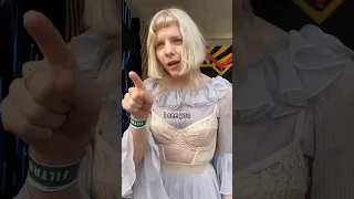 AURORA talk to her fans #auroramusic #shorts