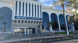 Walk to nearest Beach from foyer @ Barceló Corralejo Bay, Corralejo, Fuerteventura( Nov2022 ).