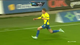 Brøndby IF - AaB 30/10-2022 / Oscar Schwartau scorer til 3-2