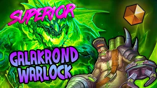 Superior Deck Tech | LEGEND Galakrond Warlock | COUNTERS DEMON HUNTER | Ashes of Outland