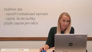 Rozbalovací seznam - vybírací menu v Excelu