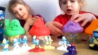 СМУРФИКИ ХЭППИ МИЛ 2017 РАСПАКОВКА SMURFS Happy Meal 2017 McDonalds