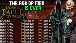 Mordor VS 7 Hard Army | Can Sauron Rule the Middle-Earth? | BFME1 Patch 1.06 Gameplay