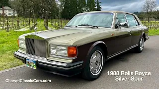 1988 Rolls Royce Silver Spur - Charvet Classic Cars