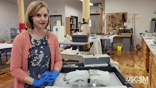 Behind the Scenes Look at Apollo 16 Artifacts