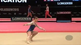 PASEKA Maria (RUS) - 2015 Artistic Worlds - Qualifications Floor Exercise