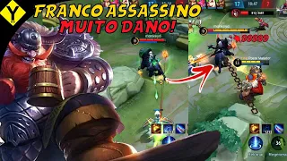 FRANCO ASSASSINO É MUITO ROUBADO! | Mobile Legends: Bang Bang