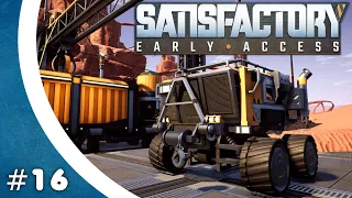 LKW Ladestation und Schlepper automatisiert! Satisfactory 16/01 [Gameplay/Lets Play Deutsch/German]