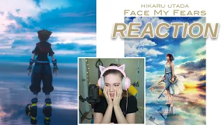 KINGDOM HEARTS 3 OPENING MOVIE TRAILER REACTION W/ FACE MY FEARS