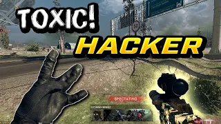 SPECTATING THE MOST *TOXIC* HACKER IN WARZONE AND IT COSTS HIM!!