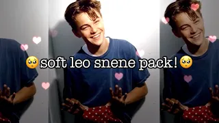 Soft Leo scene pack! (Leonardo Dicaprio 90’s interviews)
