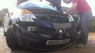 Changing headlights (bulb) on a Renault Modus