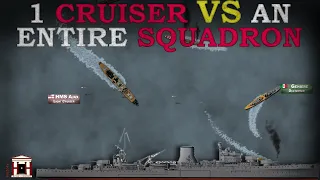 HMS Ajax: How a lone British Cruiser destroyed an entire Italian Squadron, 1940 (Documentary)