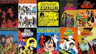 Love and Rockets! Cover to Cover! A Walkthrough of All The Covers From the First Volume!