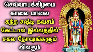 செவ்வாய்கிழமை கேட்ட வரங்களை கெடுக்கும் கந்த சஷ்டி கவசம் | Lord Murugan Tamil Devotional Songs
