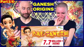 🐘🧡 Bal Ganesha REACTION by foreigners | Ganesha Cartoon, Stories, History