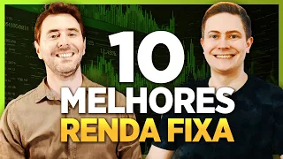 🥇 10 MELHORES INVESTIMENTOS DE RENDA FIXA com liquidez diária e SELIC a 10,50%