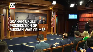 Graham urges prosecution of Russian war crimes