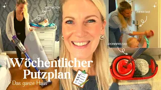 ✨ PUTZPLAN für das ganze Haus - Nie wieder Chaos - Clean with me - Putzmotivation