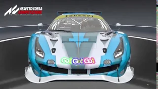 Livery in Assetto Corsa Competizone Ferrari_GO!GO!GO!