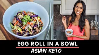 KETO LOW-CARB EGG ROLL IN A BOWL RECIPE