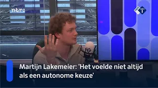 Martijn Lakemeier: 'Het voelde niet altijd als een autonome keuze' | NPO Radio 1