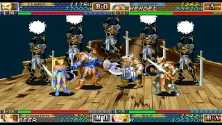 Dungeons & Dragons Shadow Over Mystara 4 players 1cc difficulty Hardest (level 08)