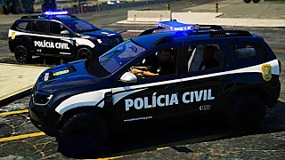 POLÍCIA CIVIL | OPERAÇÃO PORTO CLANDESTINO | GTA V PCMG | GTA 5 POLICIAL