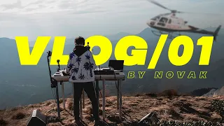 DJ-сет на высоте 2400м в горах Роза Хутор. Путин сорвал наши планы | by Novak VLOG 01