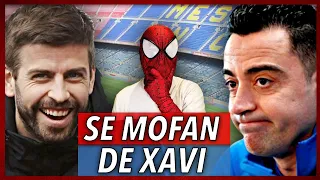 😱¡LOS JUGADORES SE RIEN de XAVI por las PALABRAS sobre GERARD PIQUE! (OS LO DIJE)