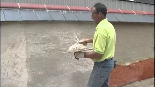 How to Lime Render (external on to solid wall)